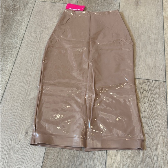 Commando Beige and Pink Skirt - Picture 1 of 3